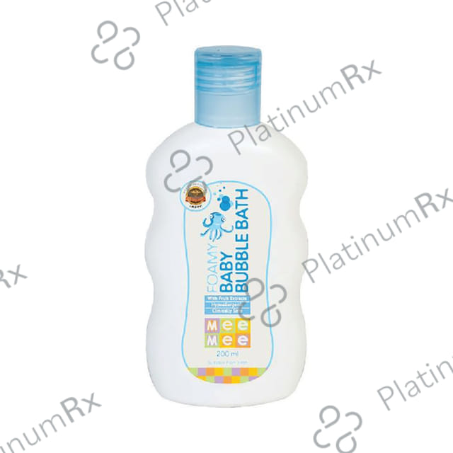 Mee Mee Foamy Baby Bubble Bath 200 Liquid