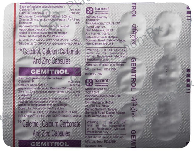Gemitrol Capsule 15s
