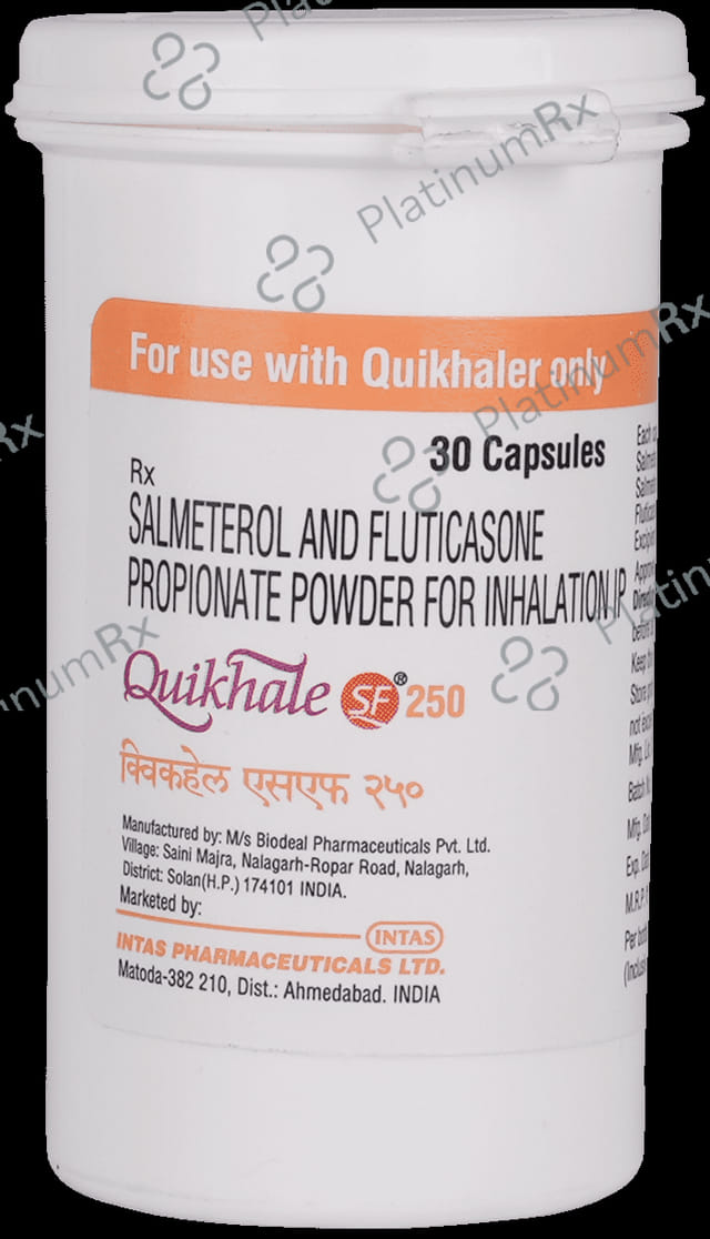 Quikhale SF 50mcg/250mcg Capsule 30s