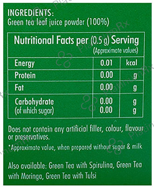 Sprig 100% Green Tea Sachet 25s