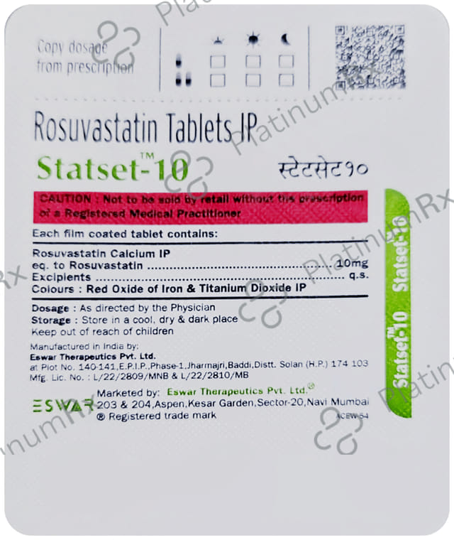 Statset 10mg Tablet 15s