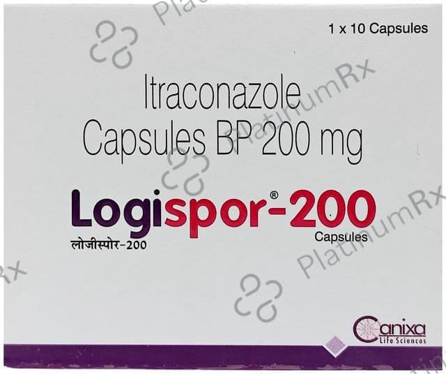 Logispor 200mg Capsule