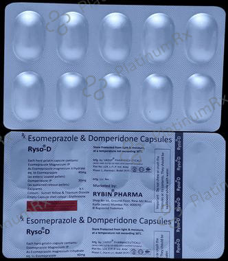 Ryso D 40/30mg Capsule SR 10s