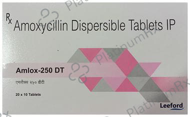 Amlox 250mg Tablet DT 10s