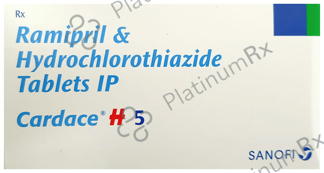 Cardace H 12.5/5mg Tablet 15s