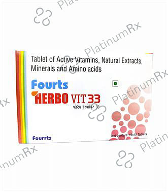 Fourts Herbo Vit 33 Tablet