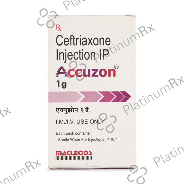 Accuzon 1gm Powder of Injection 1s