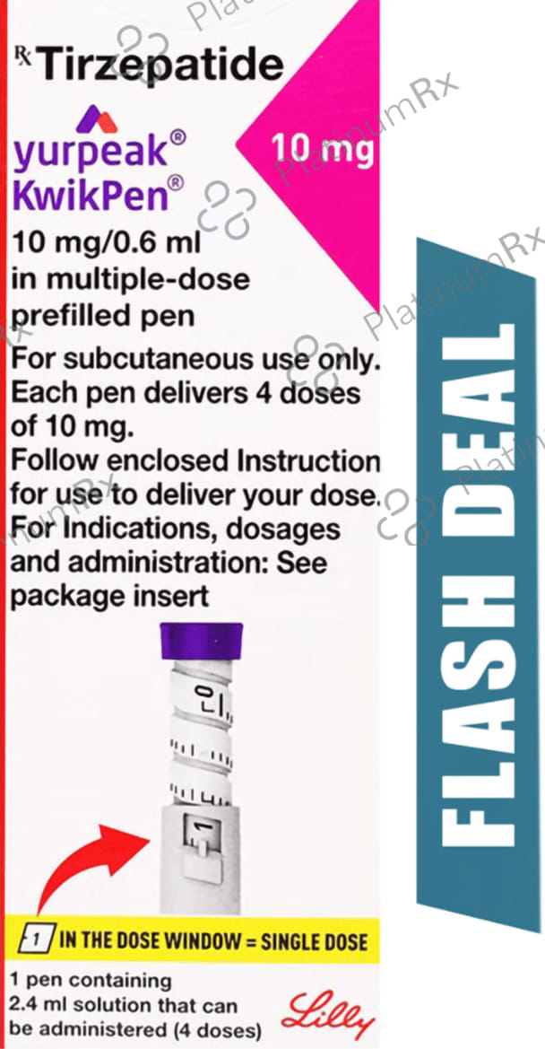 Yurpeak 10mg KwikPen 0.6ml