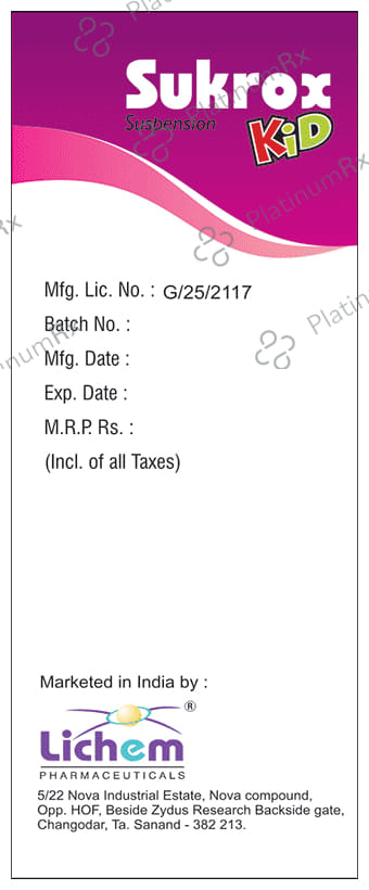 Sukrox Kid Oral Suspension