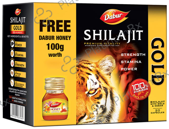 Dabur Shilajit Gold Capsule for Men 20s