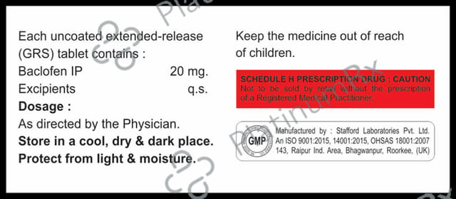 Baclorey-XL 20 Tablet