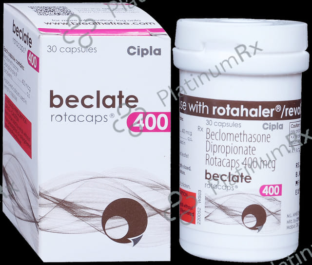 Beclate 400mcg Rotacap 30s