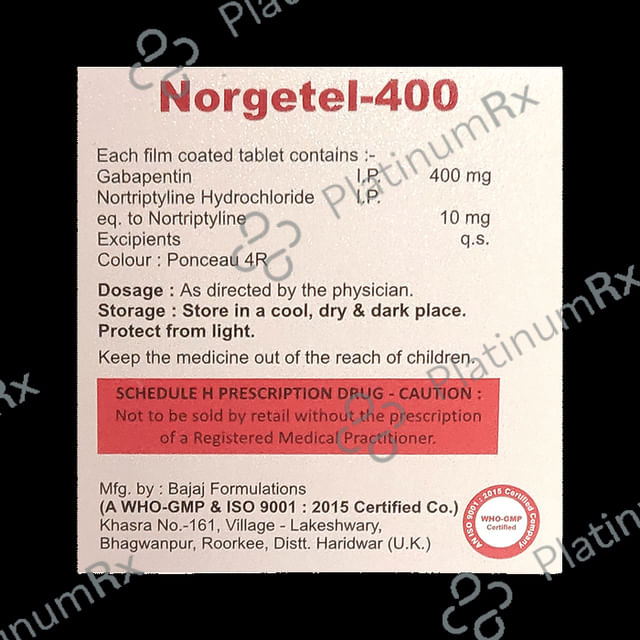 Norgetel 400mg Tablet 10s