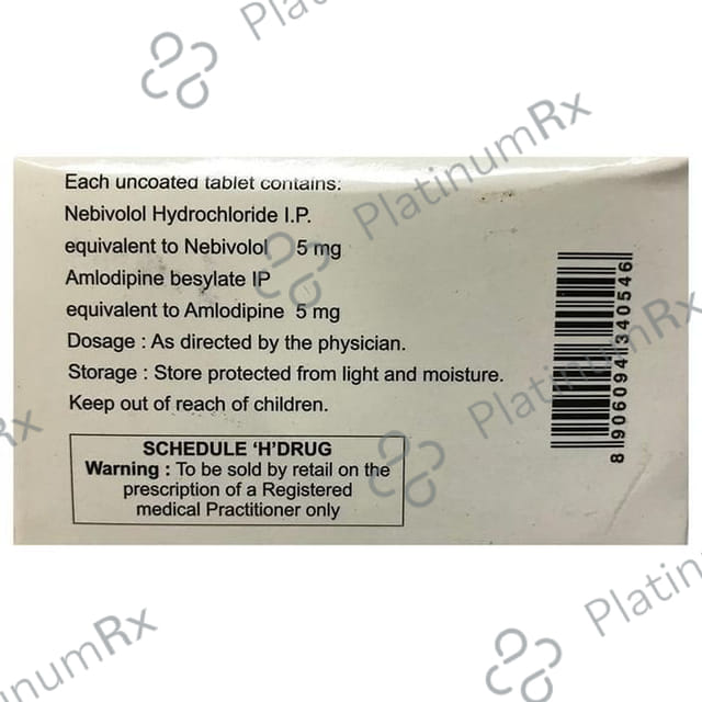 Nebiloc 5/5mg AM Tablet 15s