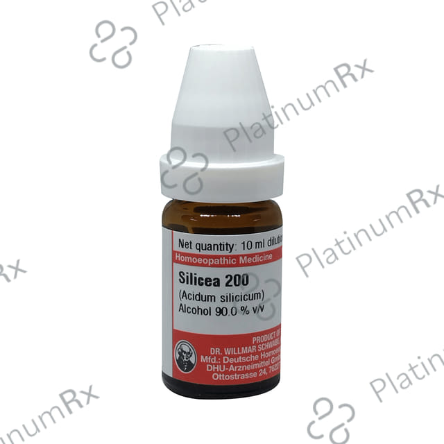 Dr Willmar Schwabe Germany Silicea Dilution 200