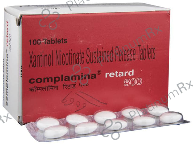 Complamina Retard 500mg Tablet SR 10s