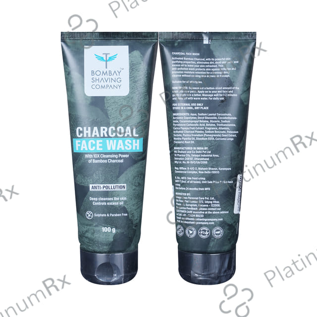 Bombay Shaving Company Charcoal Face Wash 100 gm