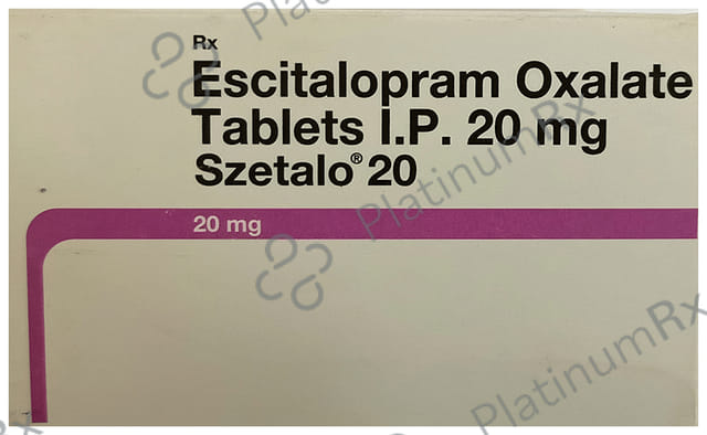 Szetalo 20mg Tablet 15s