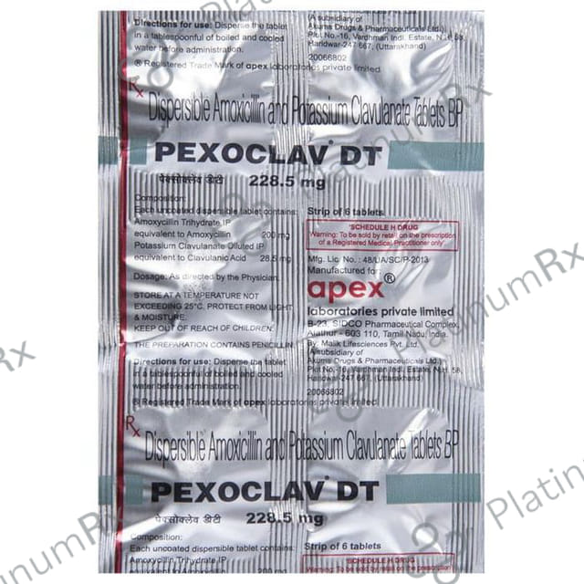 Pexoclav 375 Tablet