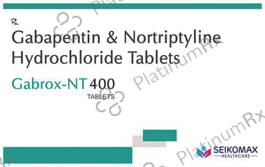 Gabrox NT 400/10mg Tablet 10s