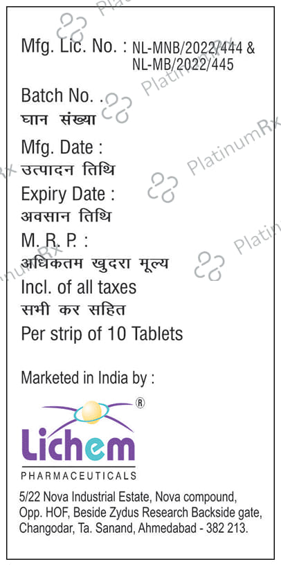Glymok M1 Tablet PR 10s