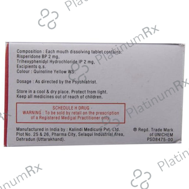 Zisper LS 2/2mg Tablet 10s