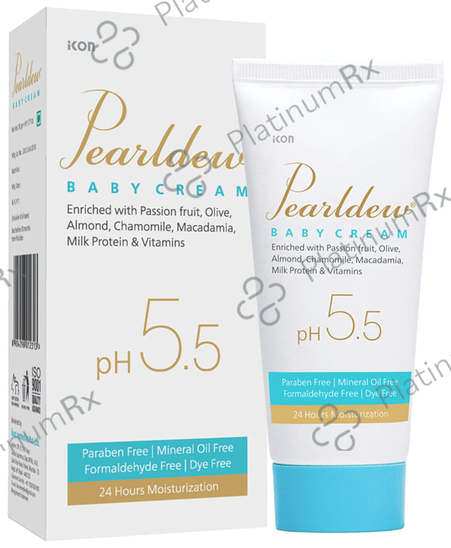 Pearldew Baby Cream (50gm Each) 4 Tubes
