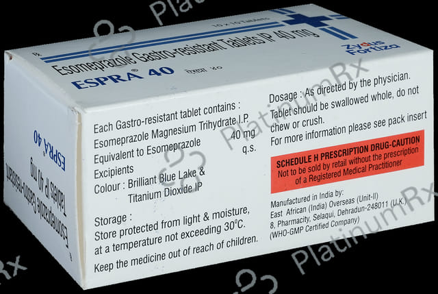 Espra 40mg Tablet 10s