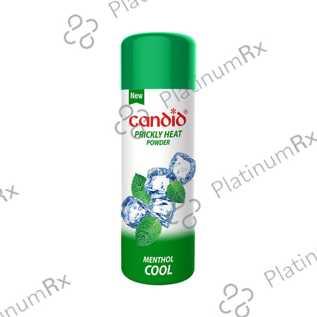 Candid 2in1 Prickly Heat Relief Powder (120gm Each) 1 Bottle