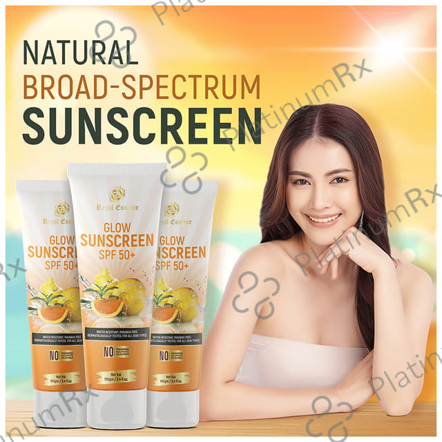 Regal Essence Glow Sunscreen SPF 50+ Cream 100gm