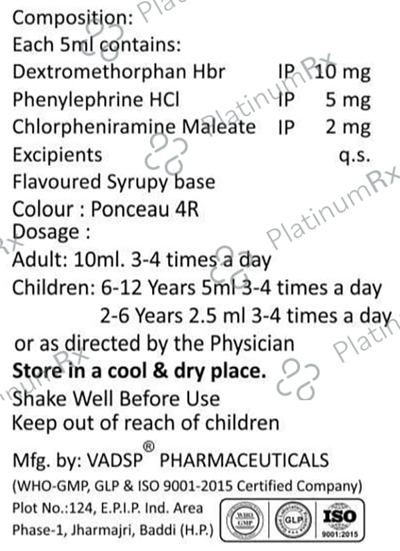 Koffset DX Syrup Sugar Free