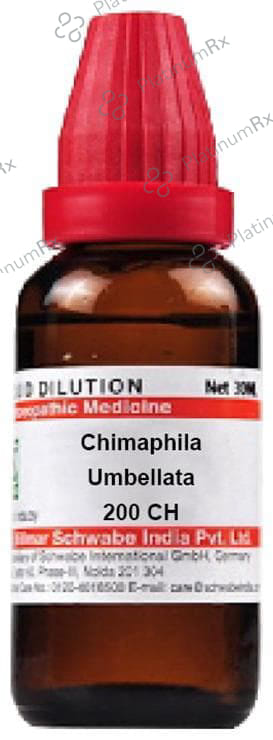 Dr Willmar Schwabe India Chimaphila Umbellata Dilution 200 CH