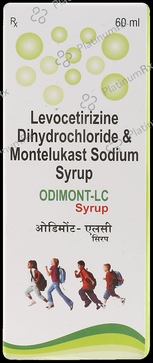 Odimont LC 2.5/4mg Syrup 60ml