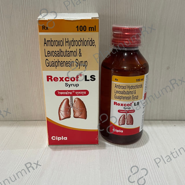 Rexcof LS 30/50/1mg Syrup 100ml