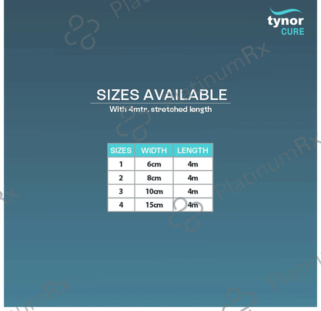 Tynor Tynocrepe Cotton Beige 10cm x 4m Crepe Bandage 1s