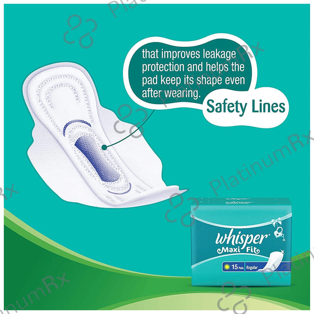 Whisper Maxi Fit Regular Pads