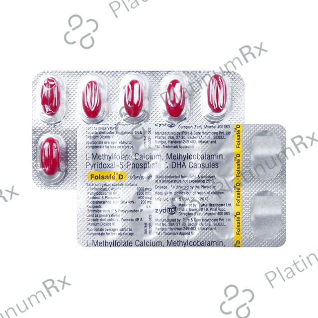 Folsafe D Capsule 10s