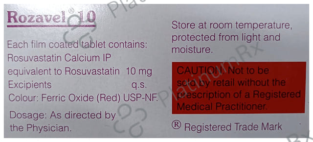 Rozavel 10mg Tablet 15s