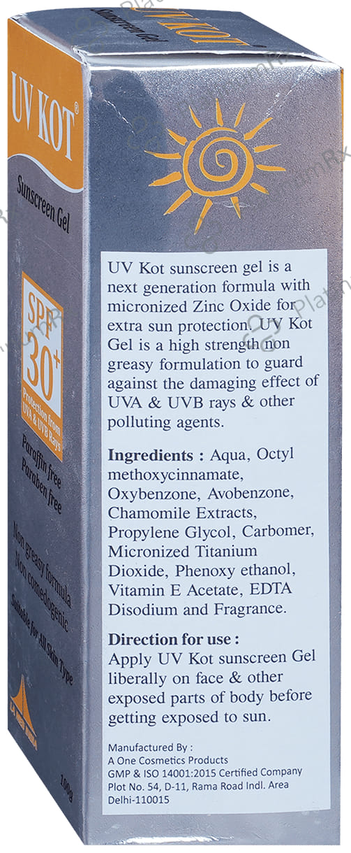 U V Kot Spf 30 Gel 100gm