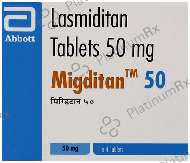 Migditan 50mg Tablet 4s