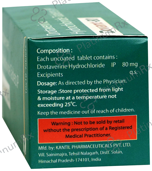 Dovant 80mg Tablet 10s