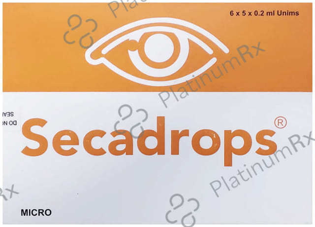 Secadrops Eye Drops 30X0.2ml