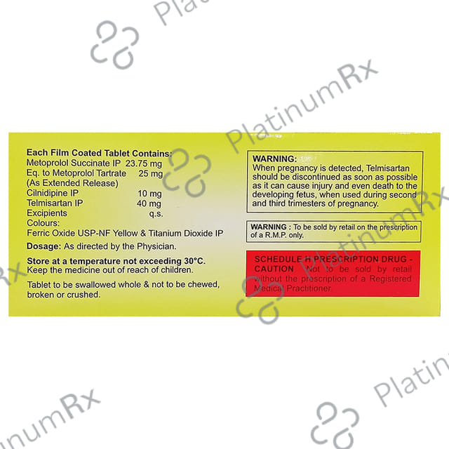 Cetanil TM 10/25/40mg Tablet ER 10s