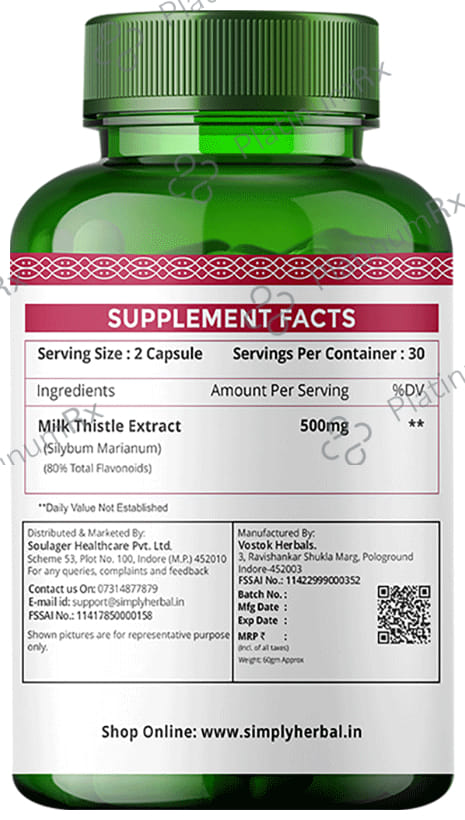 Simply Herbal Milk Thistle Capsule