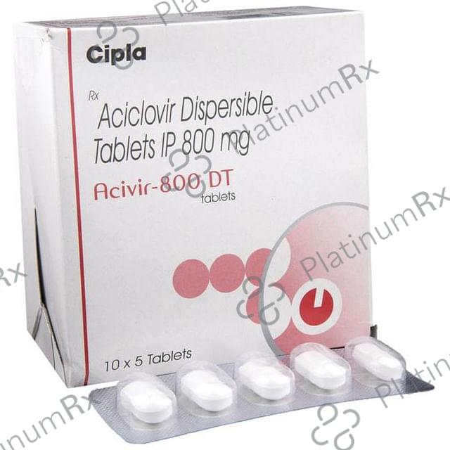 Acivir 800 DT Tablet