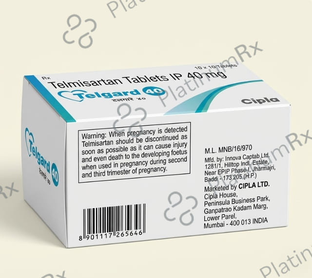 Telgard 40mg Tablet 10s