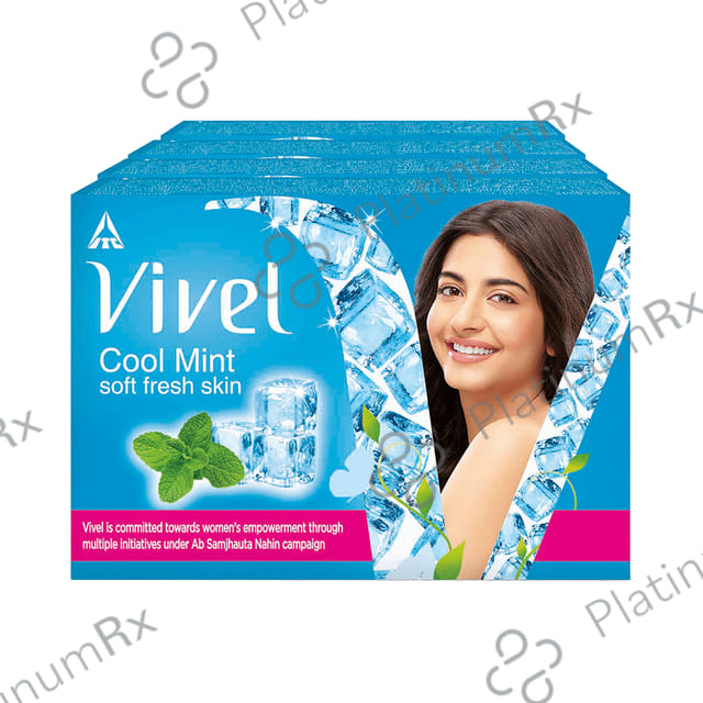 Vivel Cool Mint Soap (150gm Each)