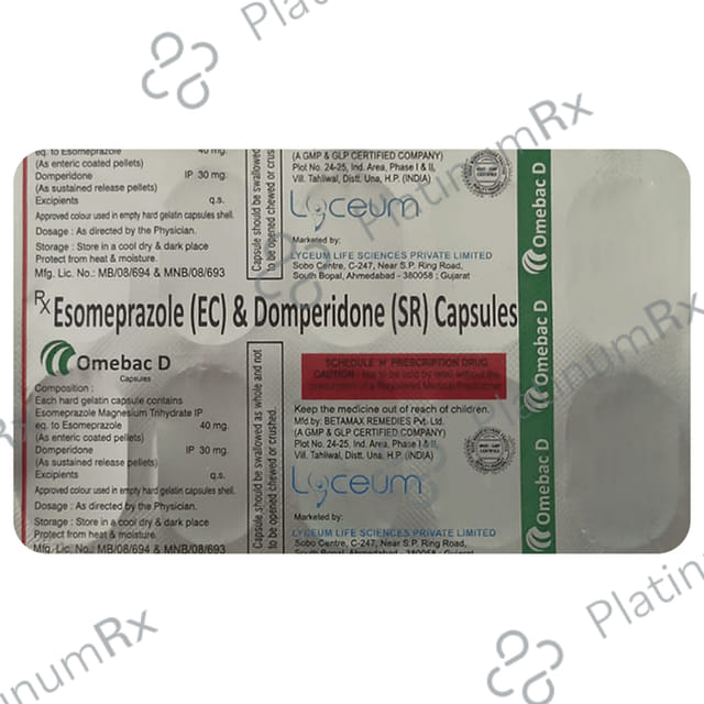 Omebac D Capsule SR