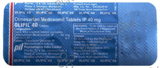 Olipil 40mg Tablet 10s