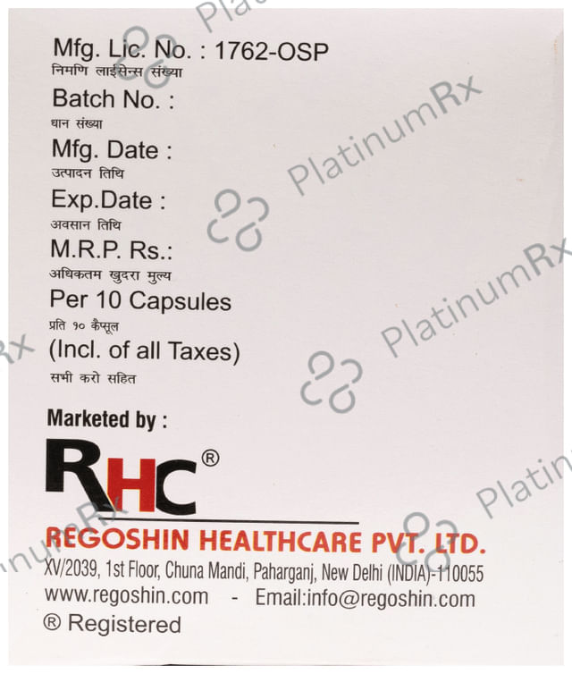 Itoreg R 150/20mg Capsule SR 10s